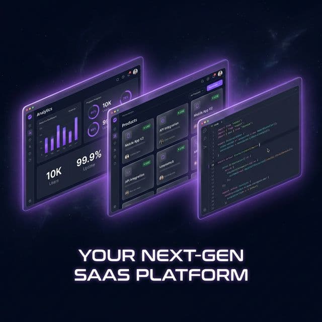 Fantabuild SaaS Dashboard — analytics, product management and code
